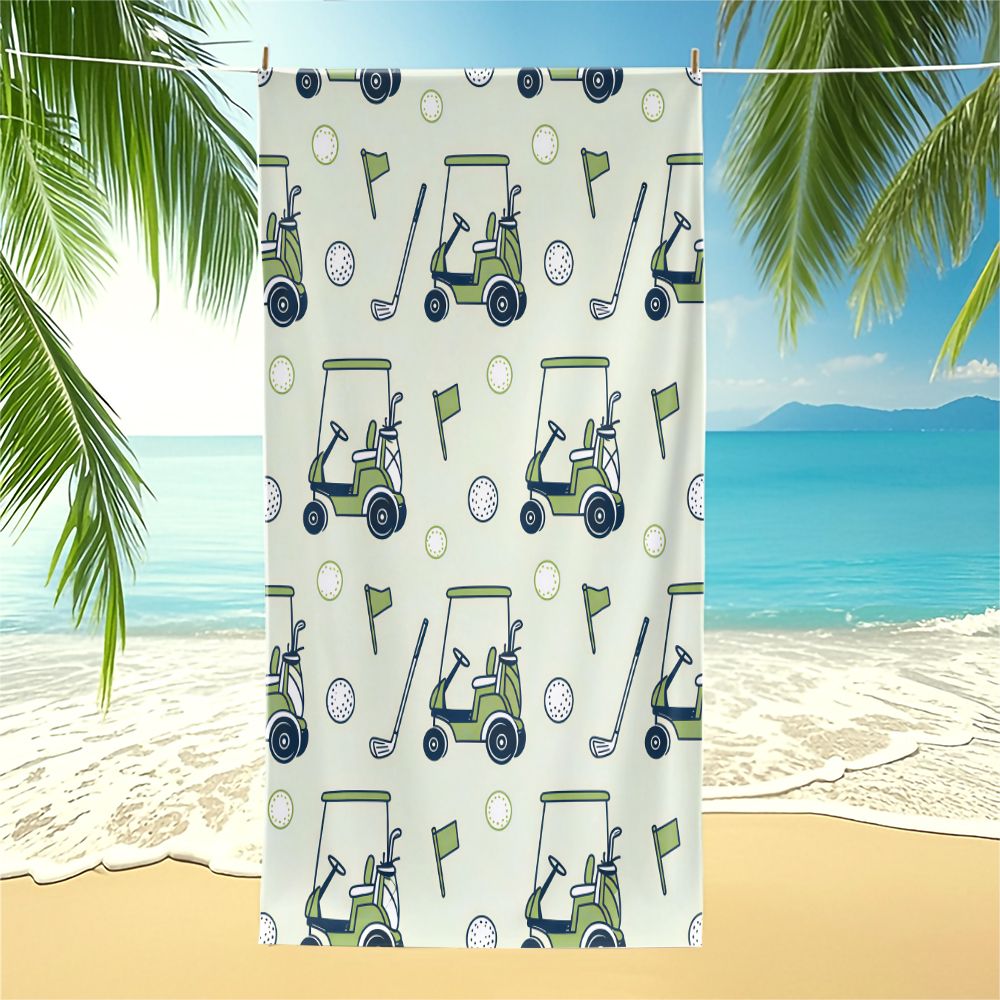 Travel Towel Quick Dry - Пляжное полотенце с цифровым принтом в