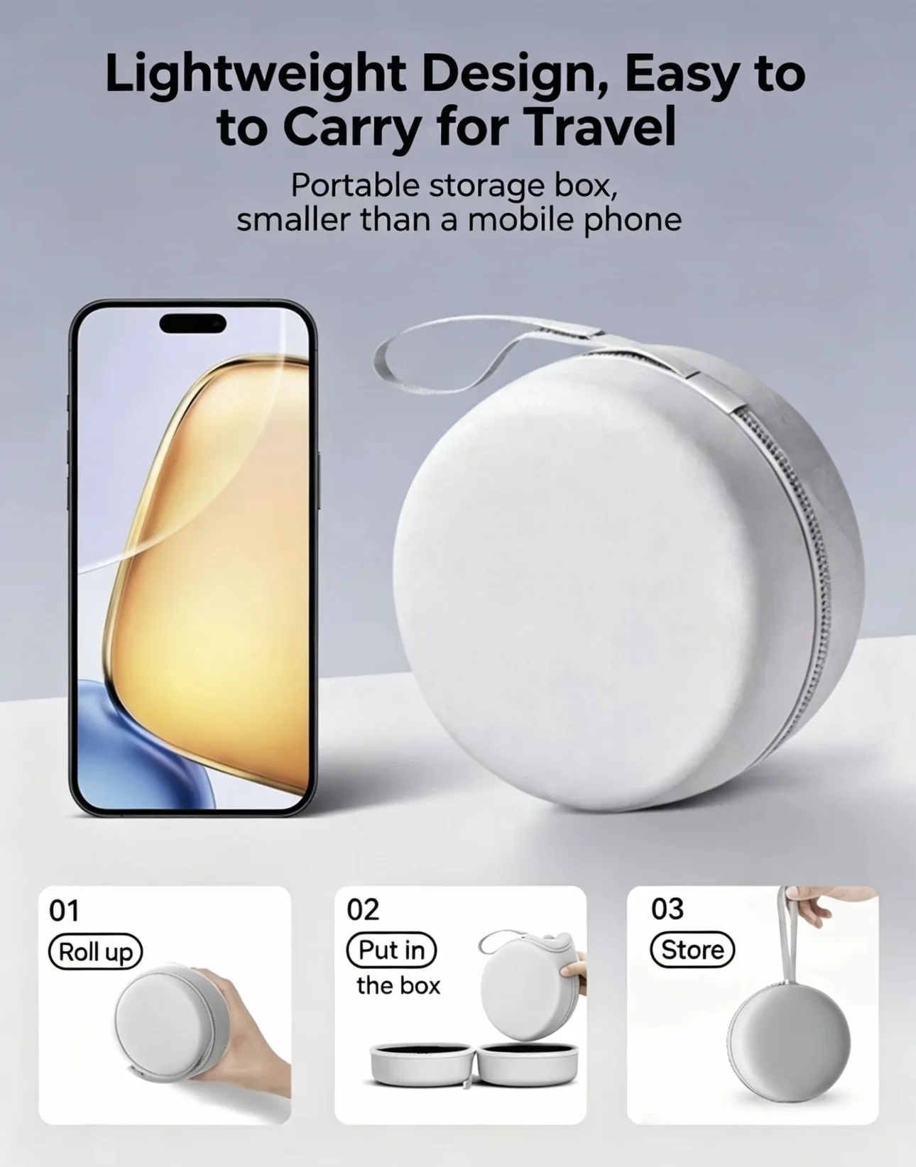 Neck Pillow Memory Foam - U-образная комфортная подушка для путешествий на
