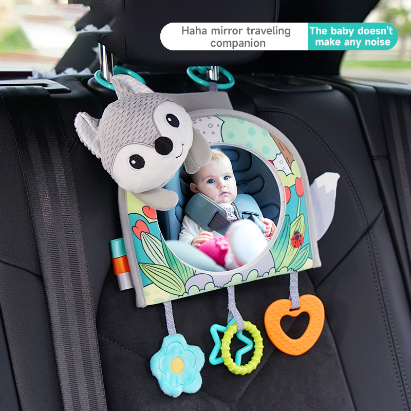 Travel Accessories For Baby - Зеркало-игрушка для автокресла, регулируемый детский монитор,