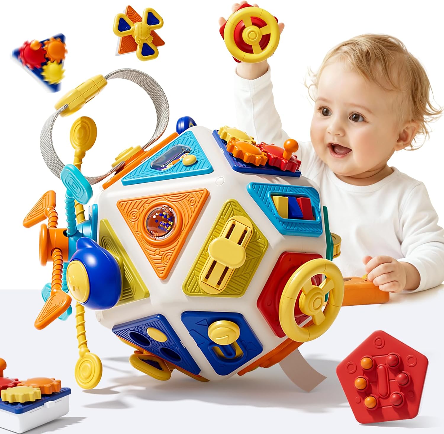 Travel Accessories Toddler - Детский развивающий кубик-игрушка, сенсорные игрушки Монтессори,