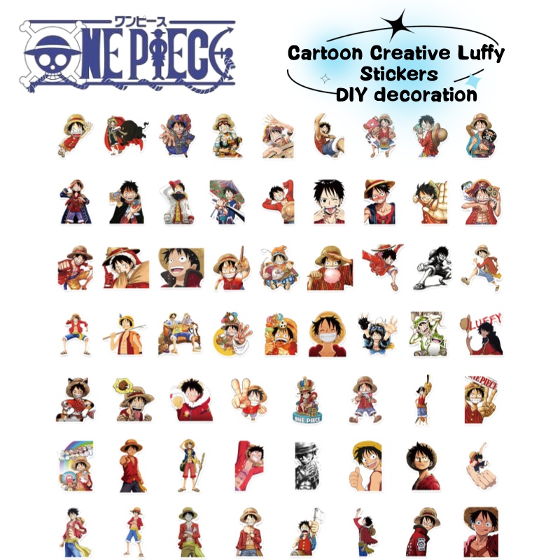 Sticker Luggage Decorative - Наклейки с персонажем аниме One Piece