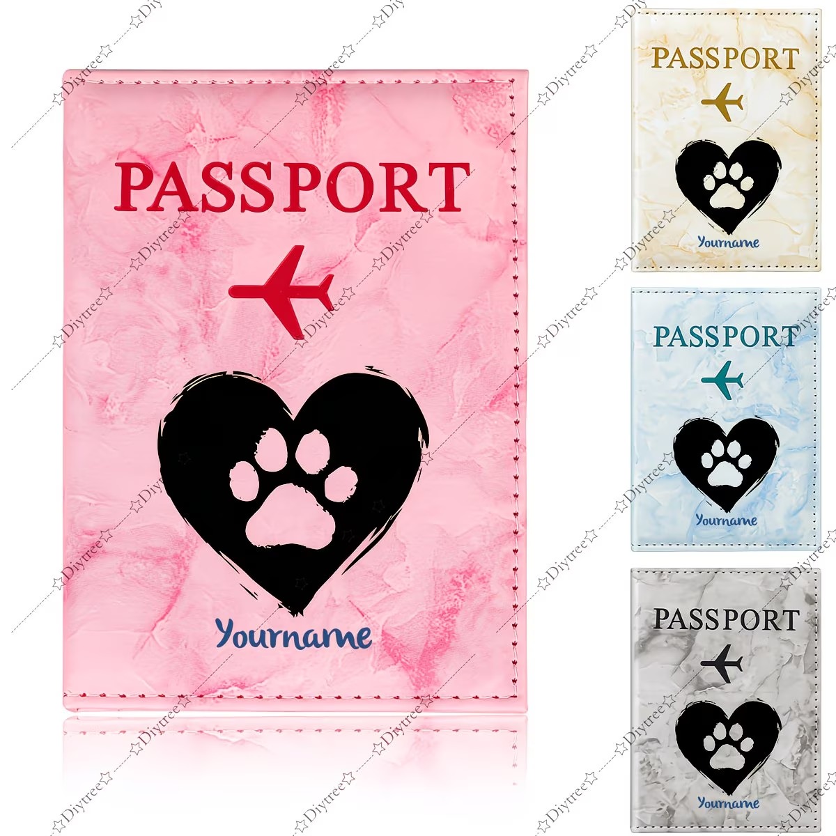 Travel Accessories Designer - Индивидуальная обложка для паспорта питомца с