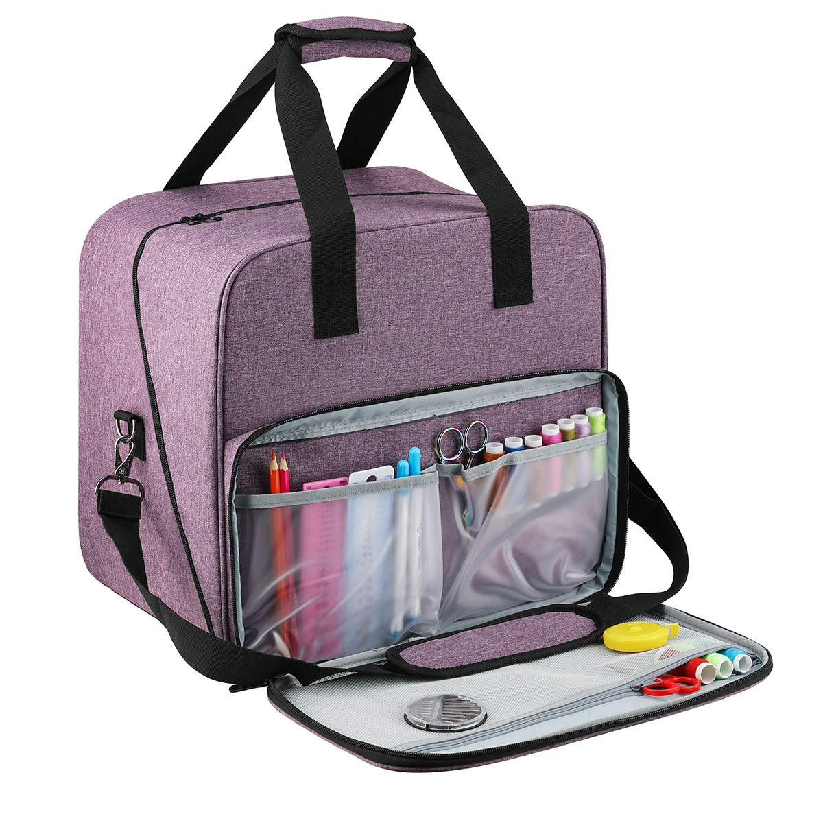 Travel Accessories To Sew - Большая сумка для швейной машины серого