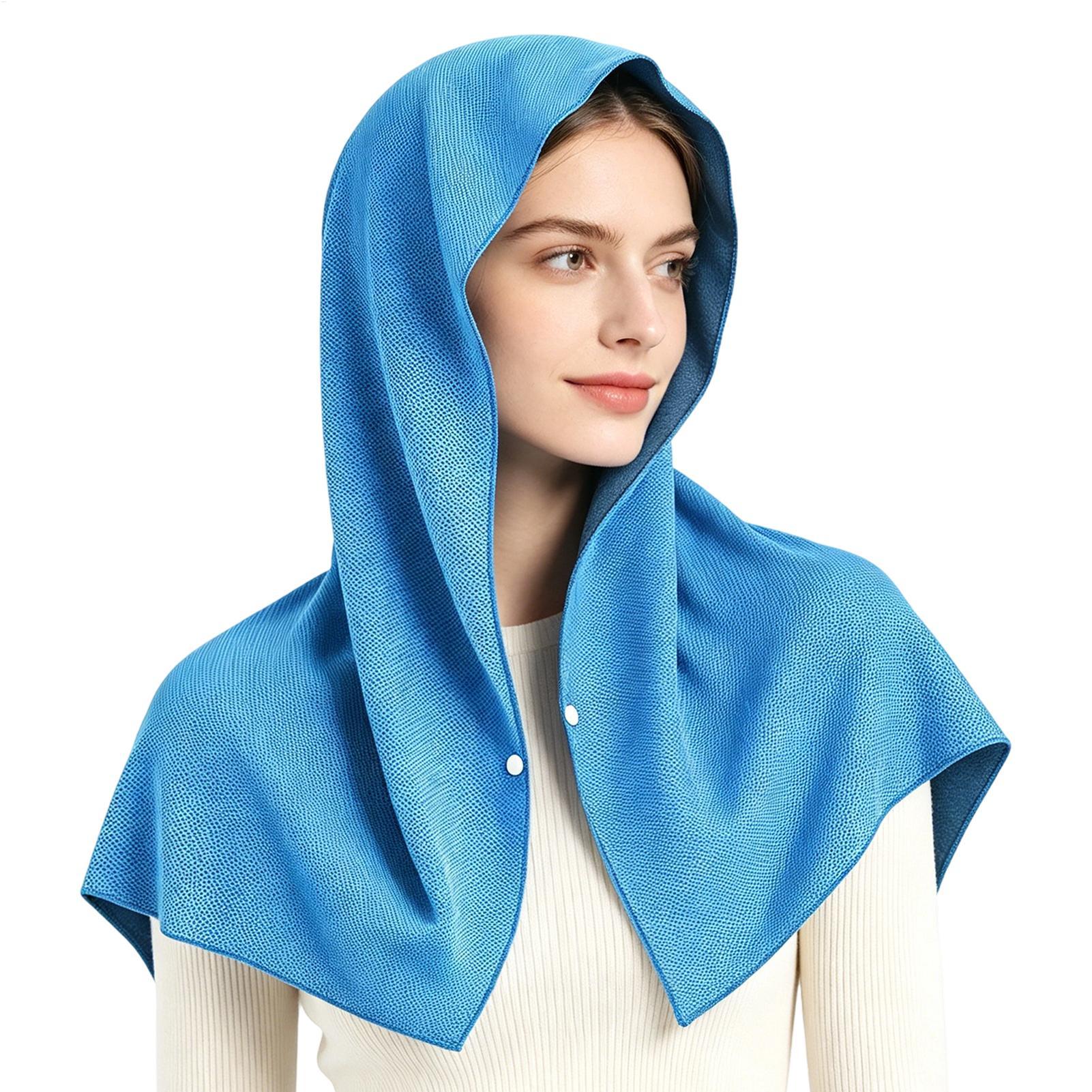Travel Towel Quick Dry - Охлаждающая худи-накидка для жаркой погоды из
