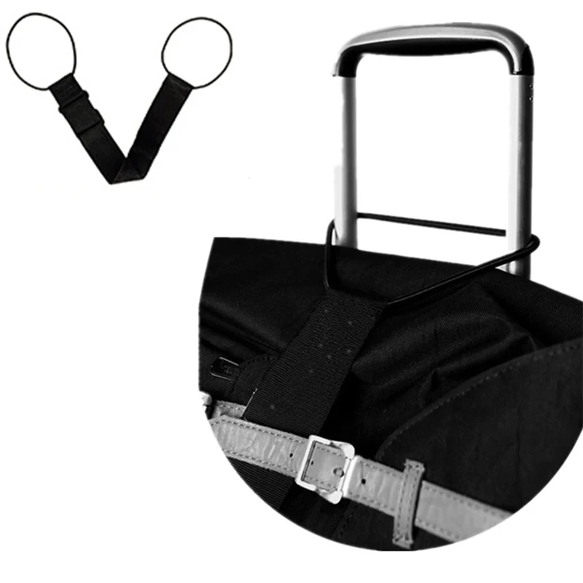 Регулируемый ремень для дополн – обзор и цена Travel Accessories Luggage Straps