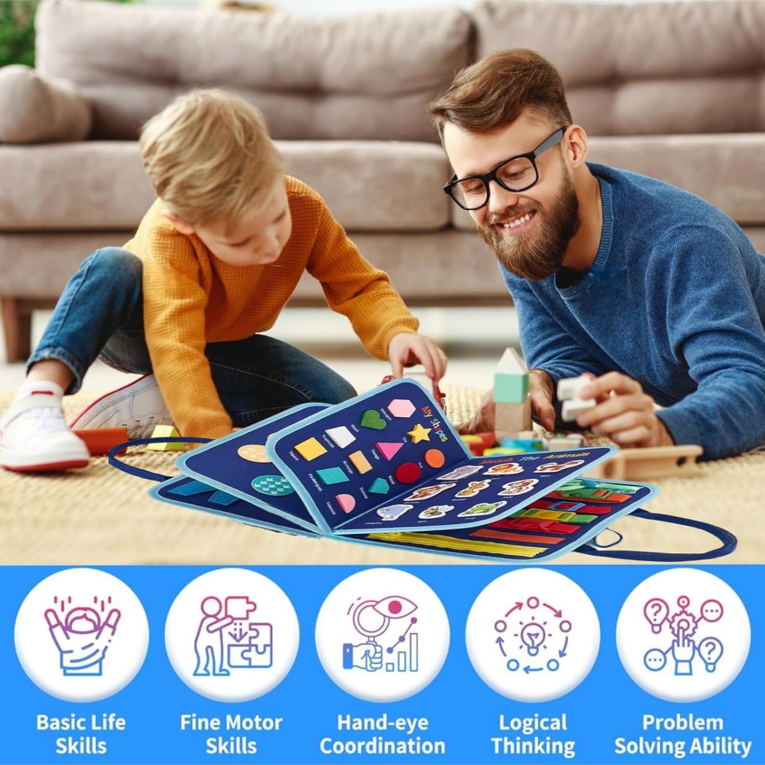 Бизи-доска для малышей — игруш – обзор и цена Travel Accessories Toddler