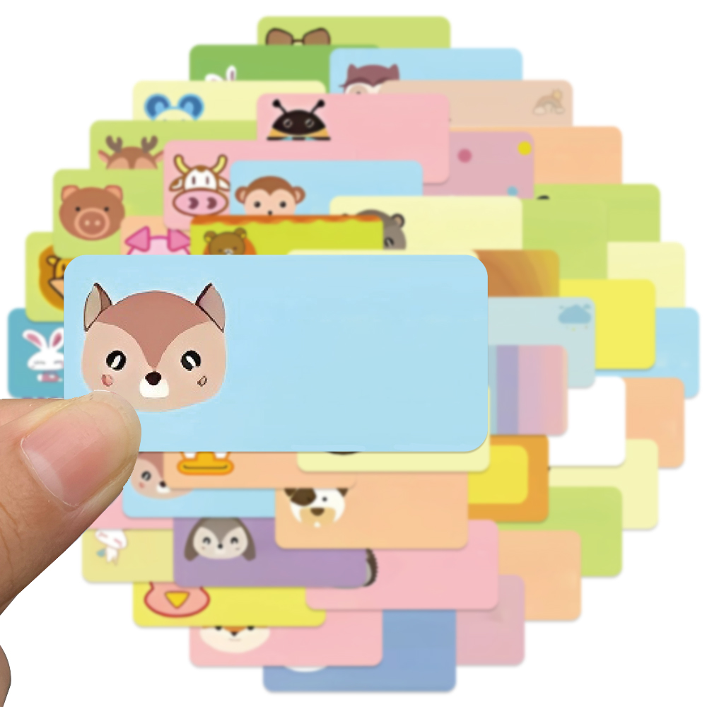50 шт., наклейка с именем муль – обзор и цена Sticker Luggage Decorative