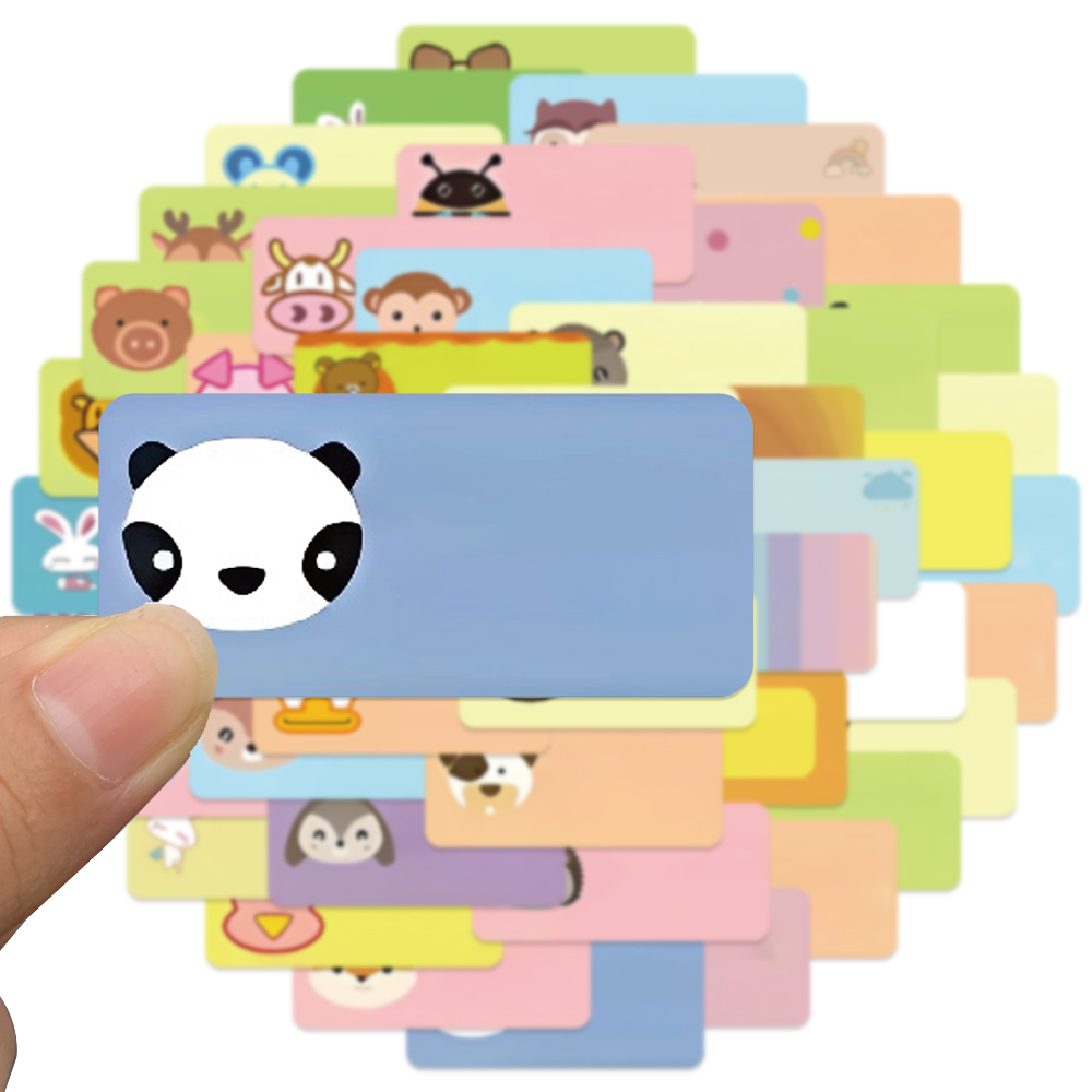 50 шт., наклейка с именем муль – обзор и цена Sticker Luggage Decorative