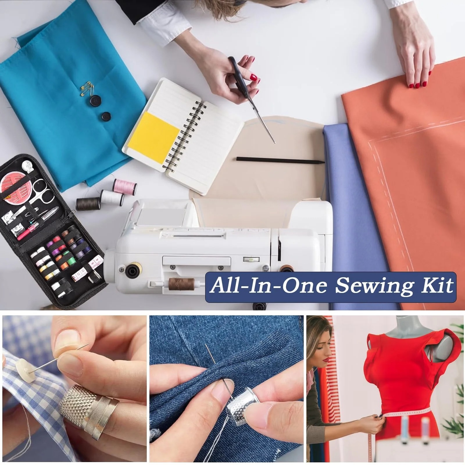 Дорожный швейный набор, портат – обзор и цена Travel Accessories To Sew