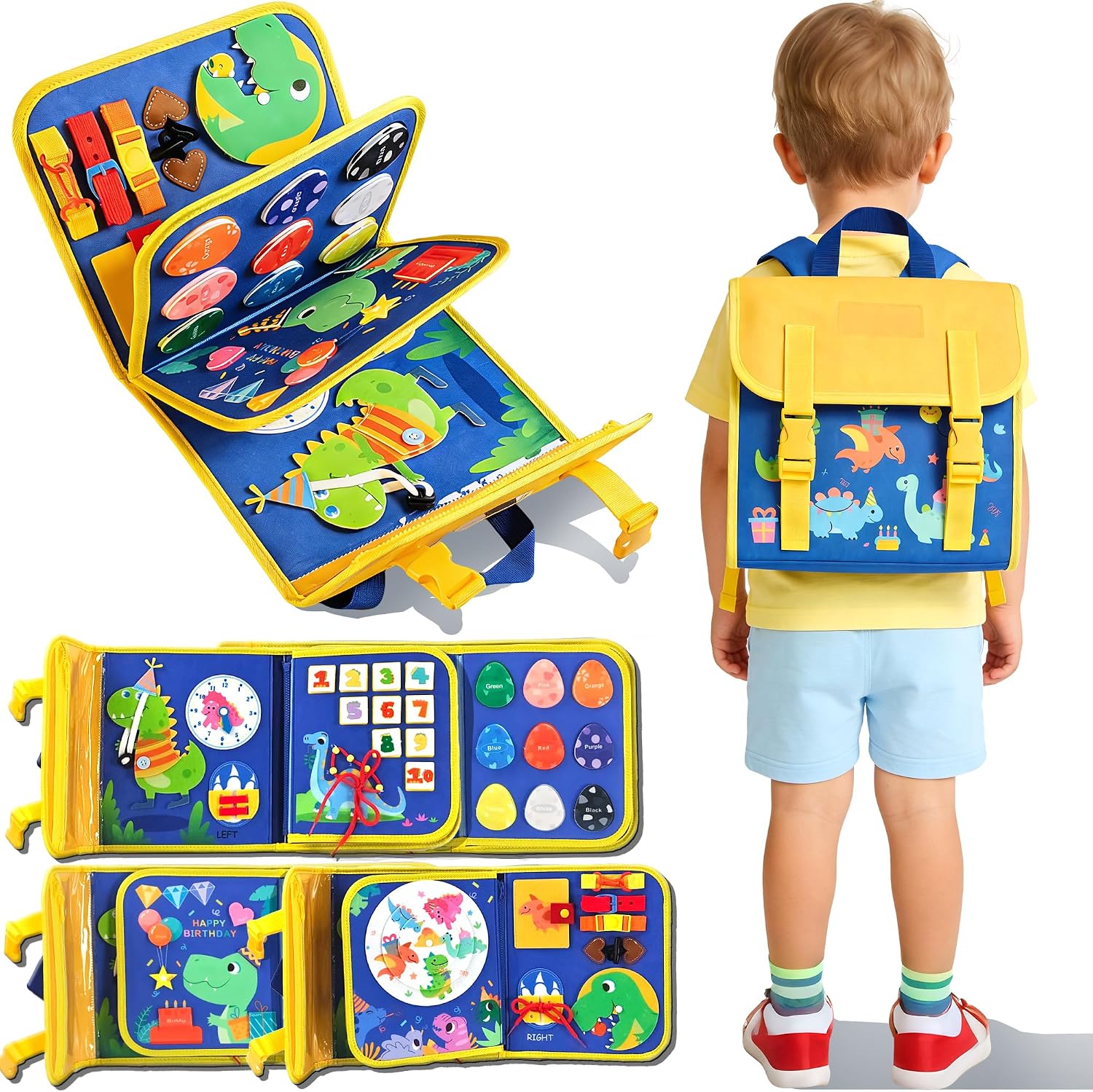Рюкзак-бизиборд для малышей с  – обзор и цена Travel Accessories Toddler