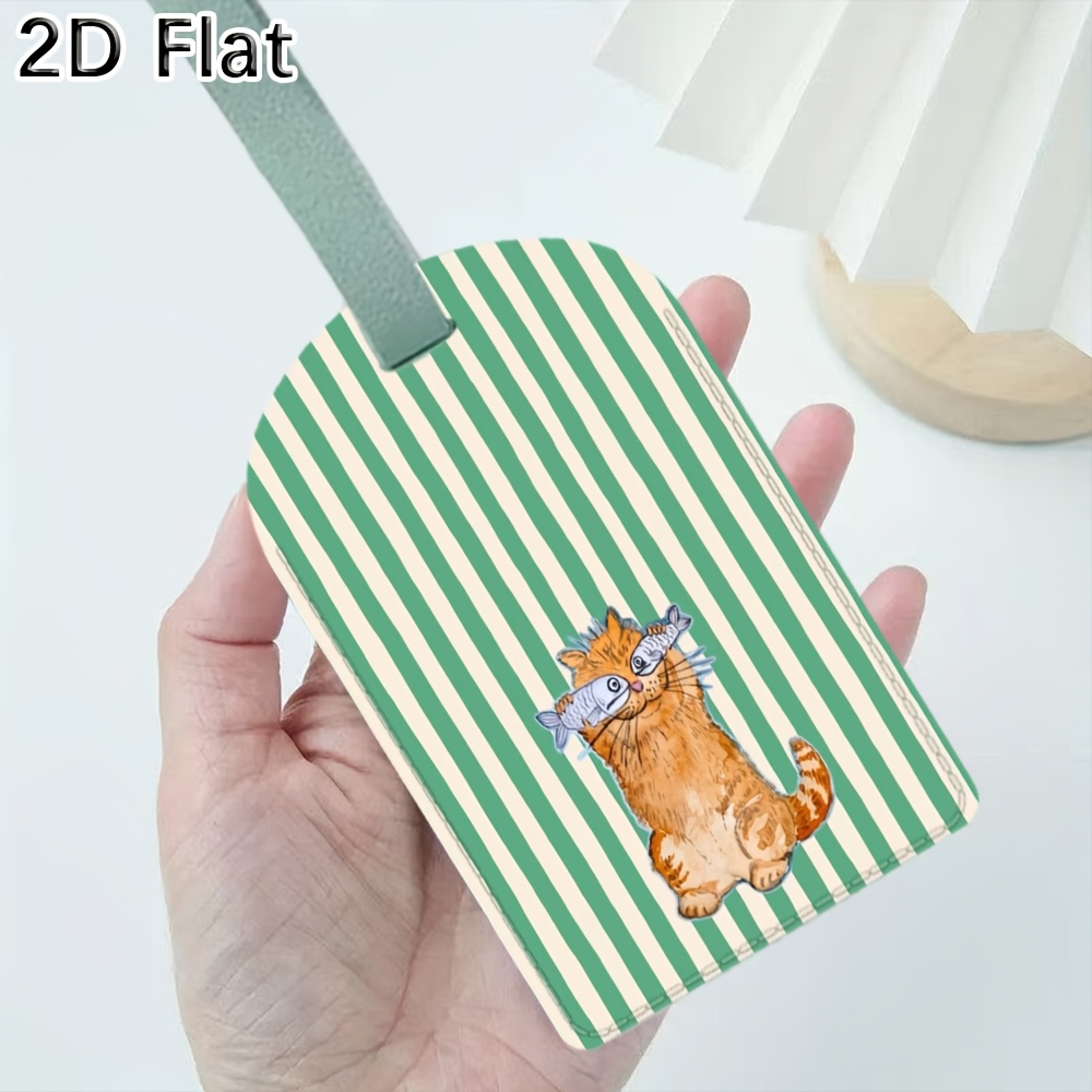 Бирка для багажа с милым котик – обзор и цена Travel Accessories Luggage Straps