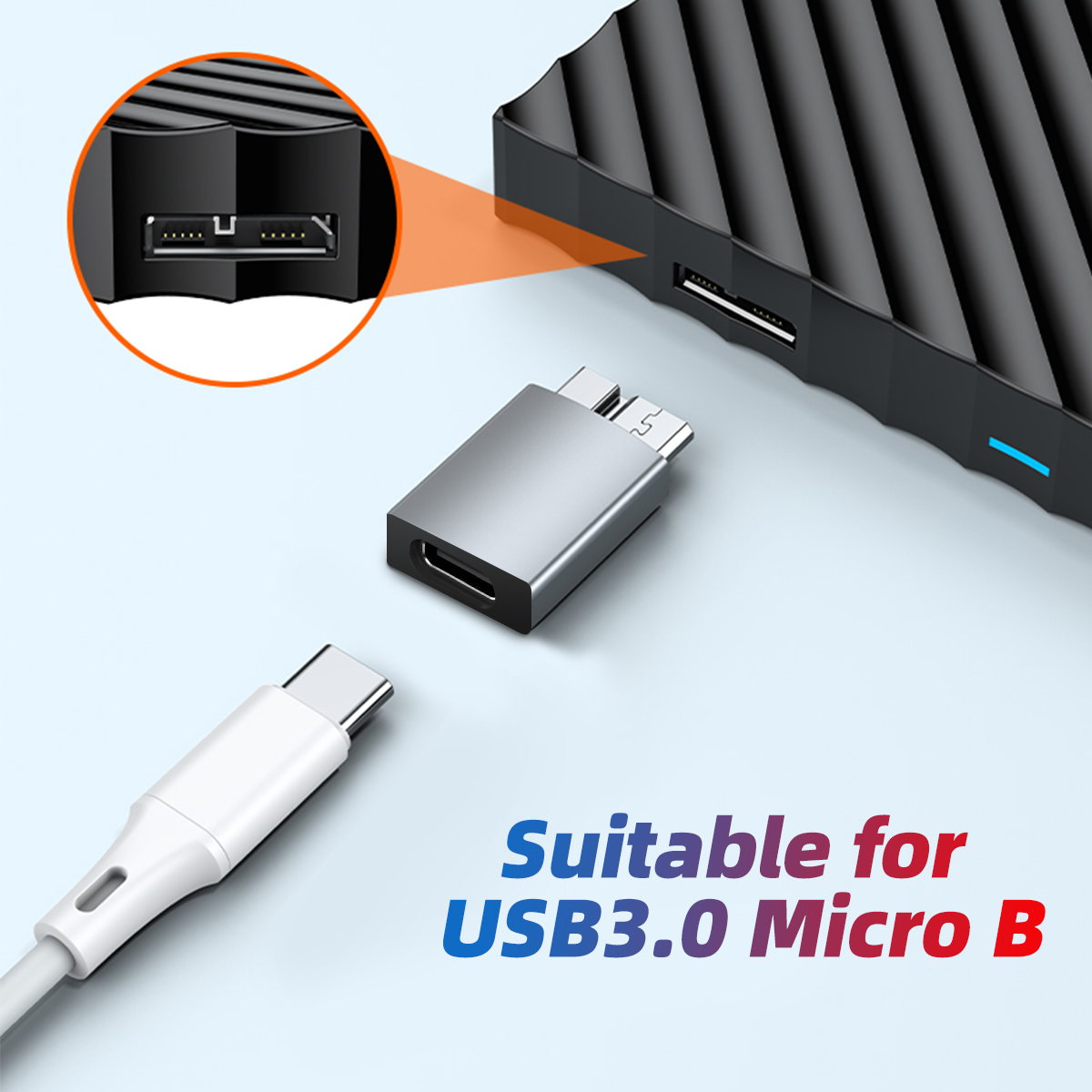 Микро-Б USB C 3.0, переходник  – обзор и цена Travel Accessories Officeworks