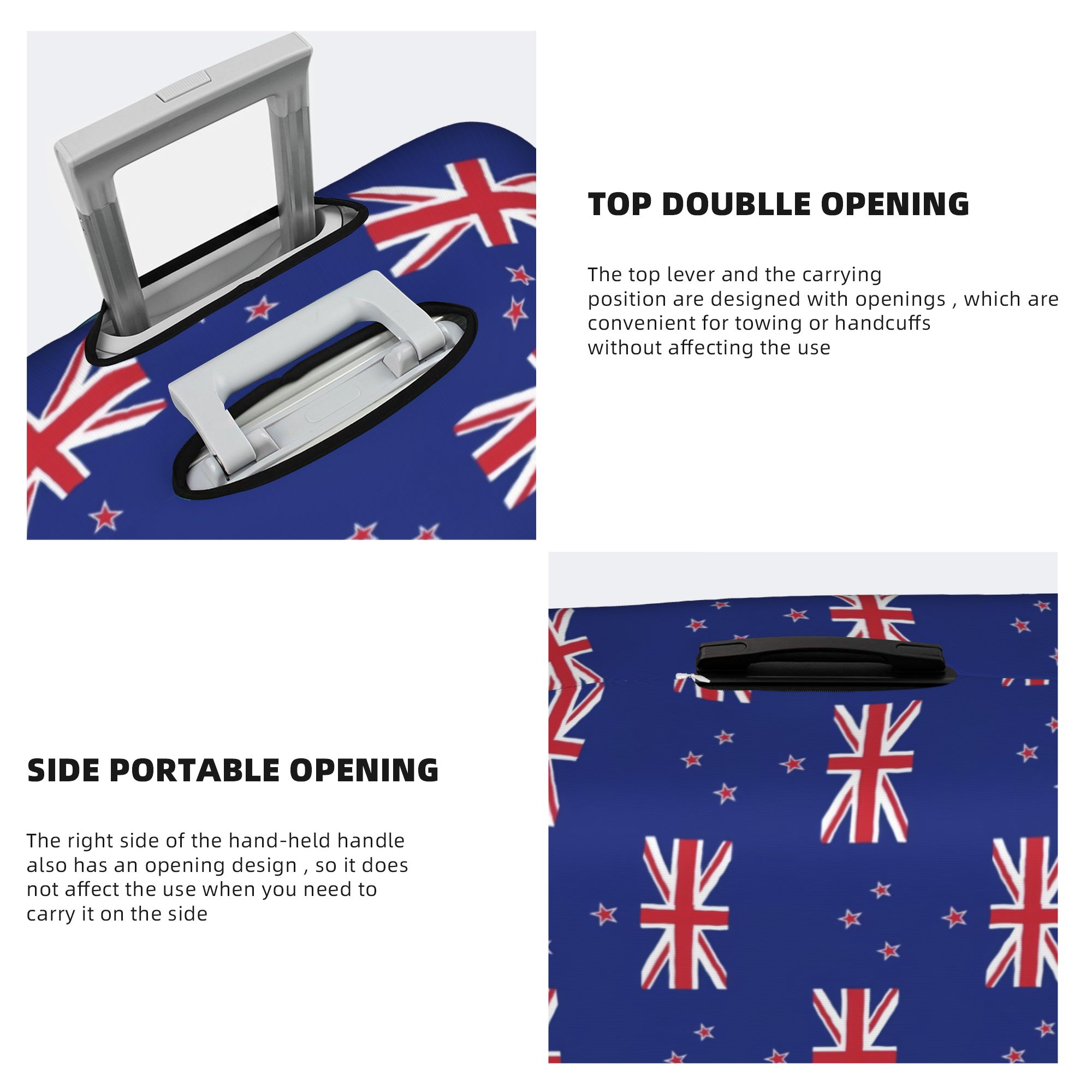 Чехол для багажа с флагом Ново – обзор и цена Travel Accessories New Zealand