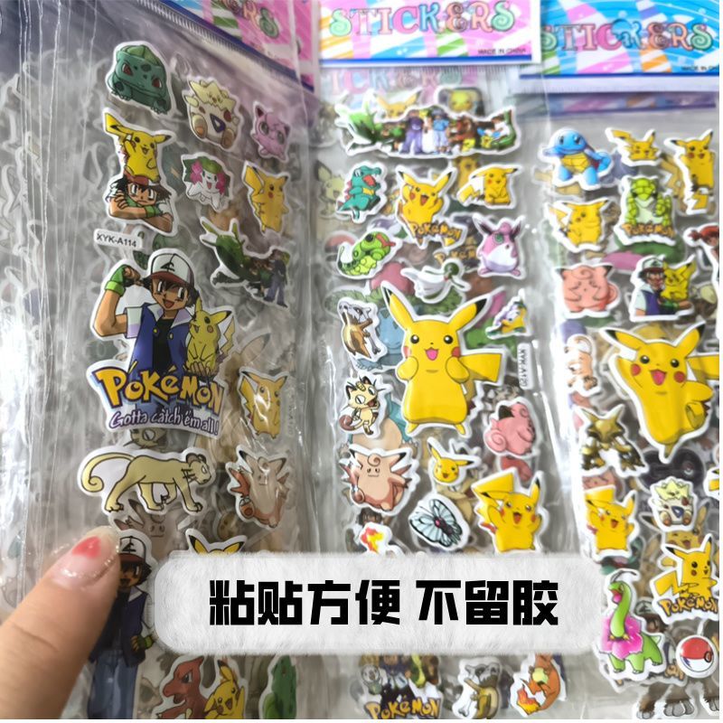 Наклейки Pokémon с Пикачу, ани – обзор и цена Sticker Luggage Decorative