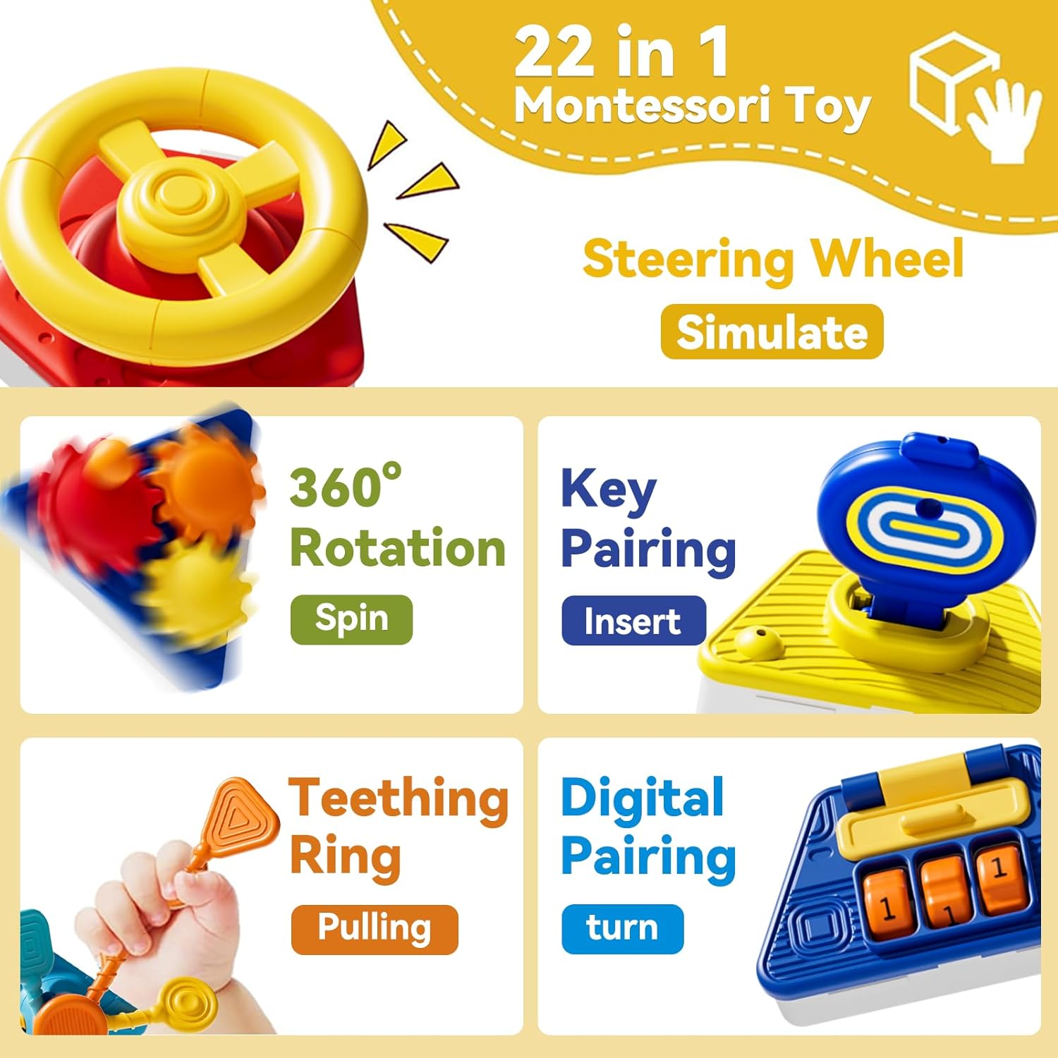 Детский развивающий кубик-игру – обзор и цена Travel Accessories Toddler
