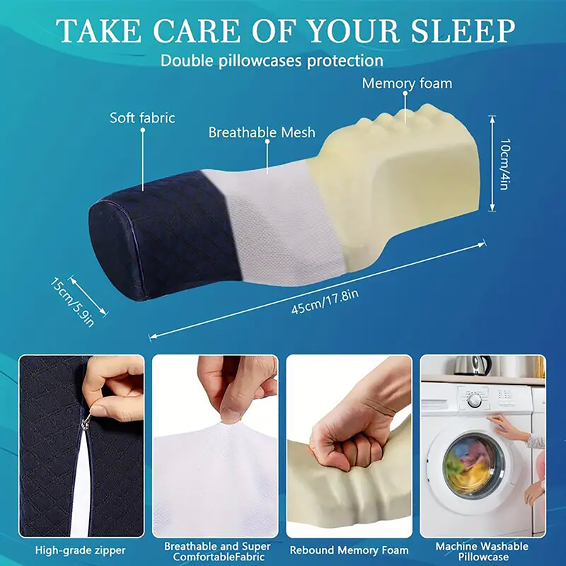 Подушка для снятия дискомфорта – обзор и цена Neck Pillow Memory Foam