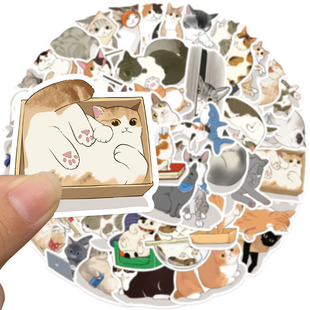 50 шт., милая наклейка с изобр – обзор и цена Sticker Luggage Decorative