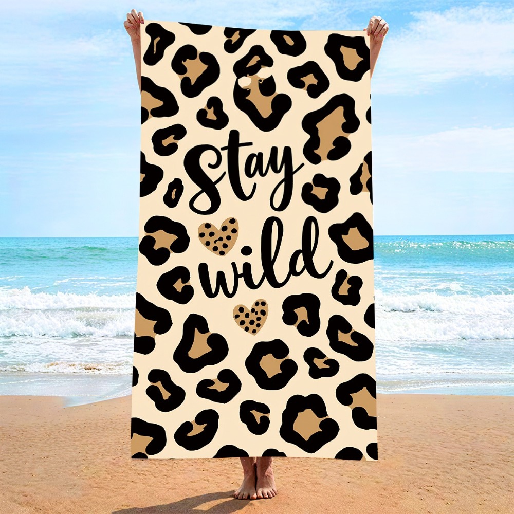 Пляжное полотенце с леопардовы – обзор и цена Travel Towel Quick Dry