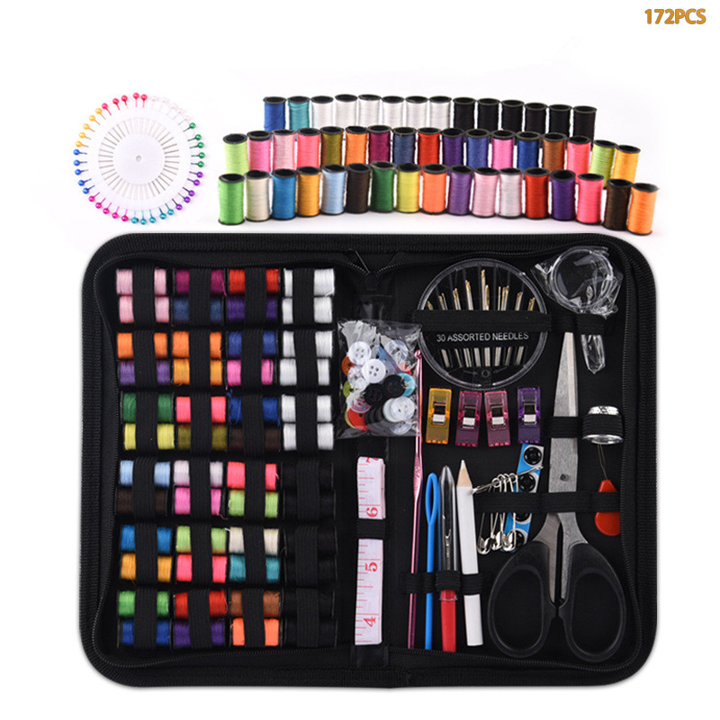 Швейный набор с портативной су – обзор и цена Travel Accessories To Sew