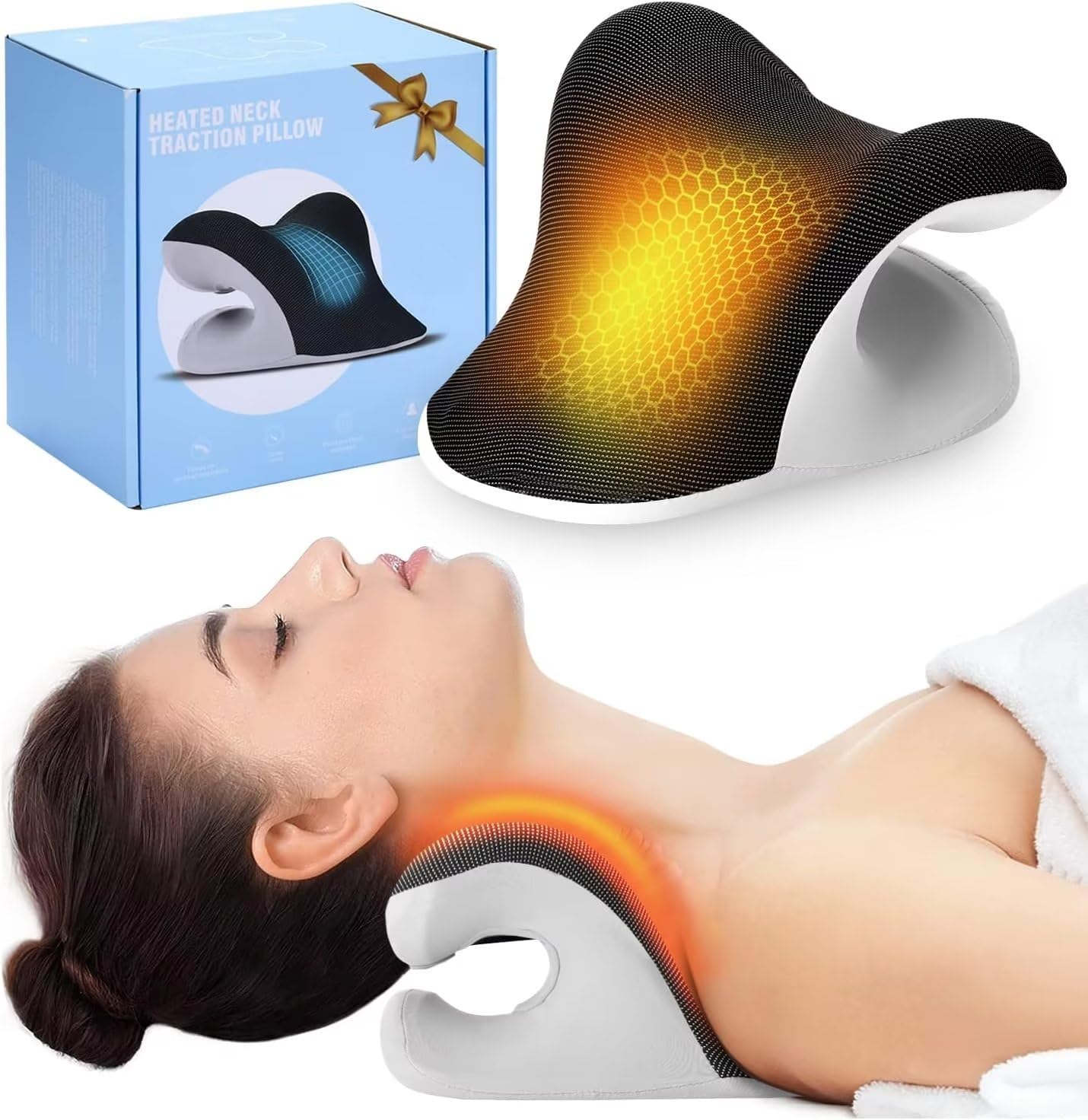 Подушка-массажер для шеи с под – обзор и цена Neck Pillow Memory Foam