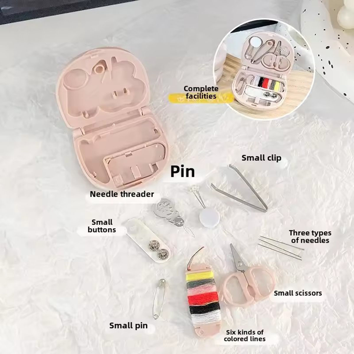 Мини-наборы ручных швейных маш – обзор и цена Travel Accessories To Sew