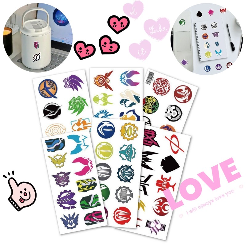 60 листов наклеек с логотипом  – обзор и цена Sticker Luggage Decorative
